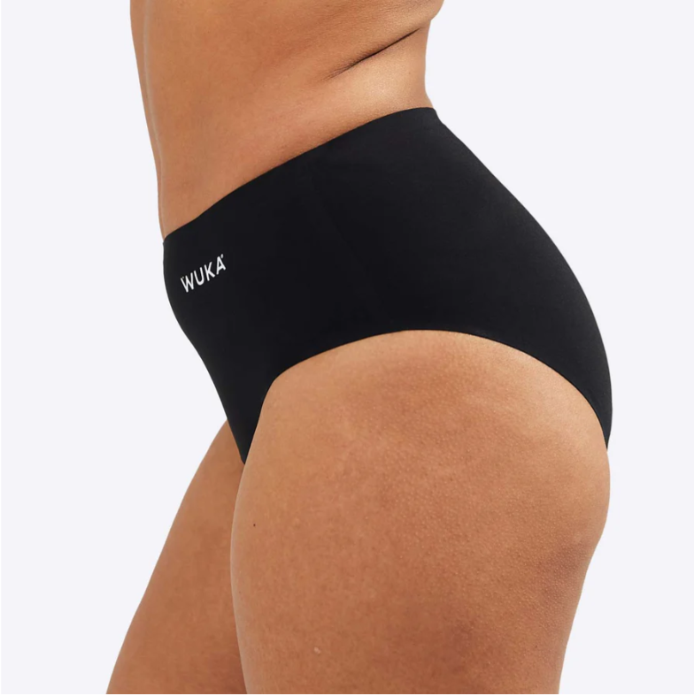 DUMMY - WUKA Stretch sin costura corte medio flujo abundante Negro - XS-L